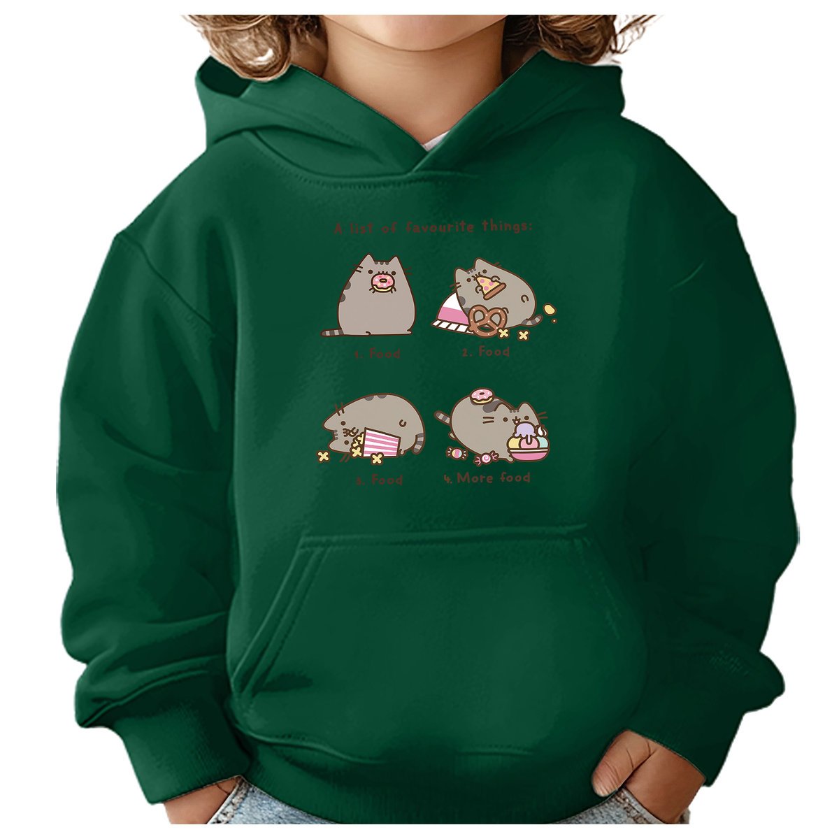 BLUZA DZIECIĘCA PUSHEEN KOT 146-152 DLA DZIEWCZYNKI CHŁOPCA PREZENT