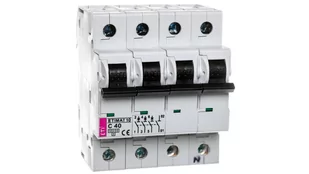 ETI Wyłącznik-nadprądowy-ETIMAT-10-4P-C-40A-10kA 2136720 - Wyłączniki światła i elektryczne - miniaturka - grafika 1