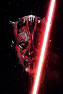 Plakat, Star Wars Gwiezdne Wojny Darth Maul, 59,4x84,1 cm - Plakaty - miniaturka - grafika 1