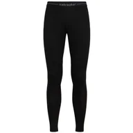 Spodnie sportowe męskie - Męskie kalesony Icebreaker Men Merino 200 ZoneKnit™ Leggings Rozmiar: L / Kolor: czarny/szary - miniaturka - grafika 1