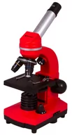Mikroskopy i lupy - Mikroskop Bresser Junior Biolux SEL 40–1600x, czerwony - miniaturka - grafika 1