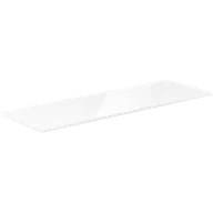 Blaty meblowe i parapety okienne - Mexen Uni blat naszafkowy 130 cm, biały połysk - 91AXX-1304-464-18-00 - miniaturka - grafika 1