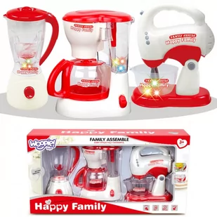Lumarko Zestaw Agd Dla Dzieci 3w1 Mikser Blender Robot Kuchenny! - Zabawki AGD - miniaturka - grafika 1