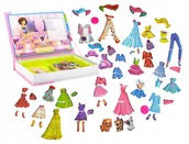 Puzzle - Magnetyczna Układanka Puzzle Moda – Kreatywna Zabawa w Ubieranie - miniaturka - grafika 1