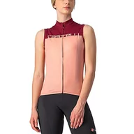 Bluzy damskie - CASTELLI 4522066-566 VELOCISSIMA SLESS bluza damska różowy/bordowy XL, Erröten/Bordeaux, XL - miniaturka - grafika 1