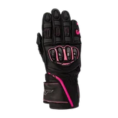 Rękawice motocyklowe - Rękawice Motocyklowe RST S1 Damskie Neonowy RóżowyM - miniaturka - grafika 1