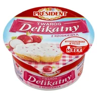 Sery - Président - Twaróg delikatny homogenizowany z rzodkiewką - miniaturka - grafika 1