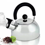 Czajniki na gaz - CZAJNIK STAL NIERDZEWNA Z GWIZDKIEM GAZ INDUKCJA - miniaturka - grafika 1