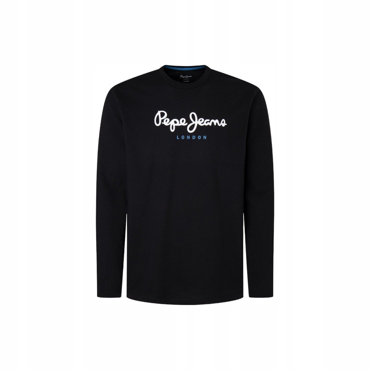 Pepe Jeans Koszulka Męska Z Długim Rękawem Eggo Long N Future Czarna R.Xl