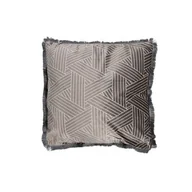 Poduszki dekoracyjne - Poduszka dekoracyjna 43 x 43 cm szara - miniaturka - grafika 1