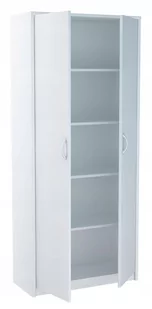 Regał biurowy szafa szafka na książki R5 BIAŁY - Regały biurowe Regał biurowy szafa szafka na książki R5 BIAŁY - Regały biurowe - miniaturka - grafika 1