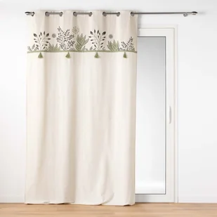 Kremowa zasłona 140x240 cm Suzanne – douceur d'intérieur - Zasłony - miniaturka - grafika 1