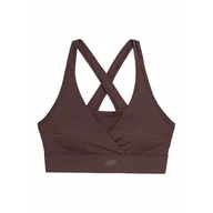 Biustonosze - Biustonosz sportowy damski 4FWSS24USBAF130 4F - miniaturka - grafika 1