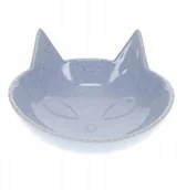 Miski dla kotów - DUVO+ MISKA CERAMICZNA DLA KOTA 175ml NIEBIESKA 14x14x6.5cm 15509 - miniaturka - grafika 1