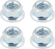 Śruby i nakrętki - sztuki nakrętek kołnierzowych do łopatek kosy spalinowej M8 x 1,25, lewa nakrętka mocująca z lewym gwintem, pasująca do kosy spalinowej - miniaturka - grafika 1