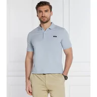 Koszule męskie - Calvin Klein Polo | Slim Fit | stretch pique - miniaturka - grafika 1