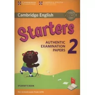Powieści - Cambridge University Press Cambridge English Starters 2 Students Book - miniaturka - grafika 1