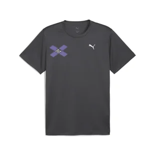 Męska koszulka RUN DIGITOKYO z grafiką PUMA Dusky Gray - Koszulki sportowe męskie - miniaturka - grafika 1