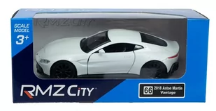 Daffi Aston Martin Vantage White RMZ - - Samochody i pojazdy dla dzieci - miniaturka - grafika 1