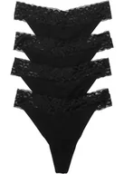 Majtki damskie - Stringi (4 pary) - bonprix - miniaturka - grafika 1