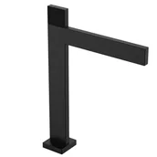 Baterie umywalkowe - Bateria umywalkowa wysoka czarna Vegas Valvex - miniaturka - grafika 1