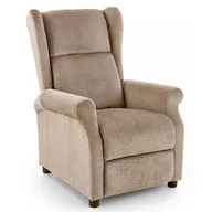 Fotele - Beżowy rozkładany fotel masujący - Alden 3X - miniaturka - grafika 1