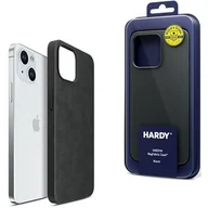 Etui i futerały do telefonów - Etui 3MK Hardy MagFabric Case do Apple iPhone 15 Czarny - miniaturka - grafika 1