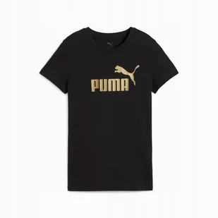PUMA KOSZULKA ESS METALLIC NO.1 LOGO 63153651 r M - Koszulki i topy damskie - miniaturka - grafika 1