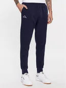 Spodnie sportowe męskie - Kappa Spodnie dresowe Zant 303MJC0 Granatowy Regular Fit - miniaturka - grafika 1