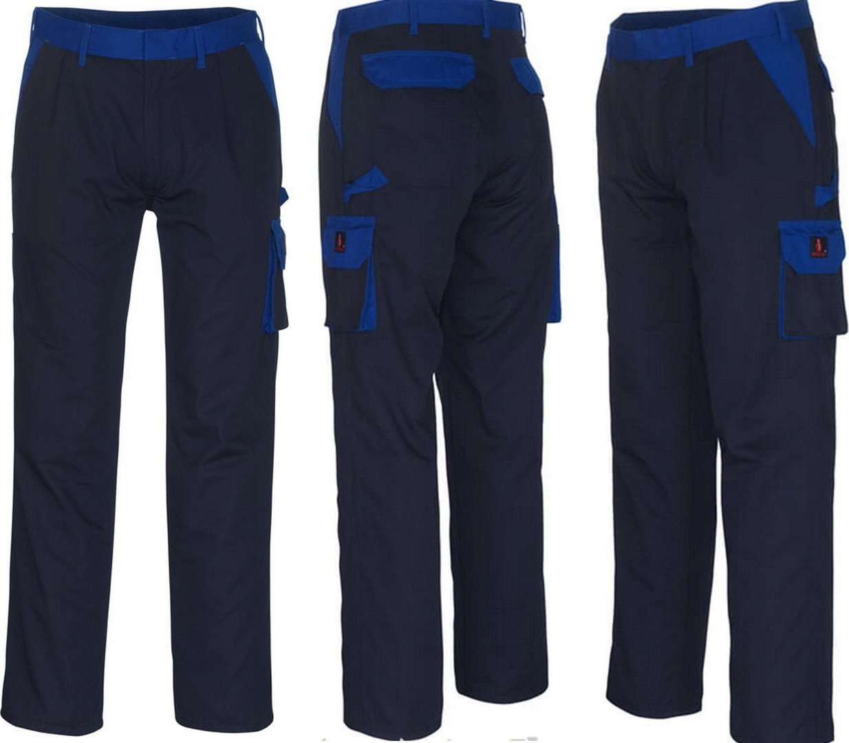 Mascot Spodnie Robocze Letnie Niebieskie Do Pasa 82C45 Pas 75 Cm