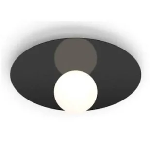 Plafon sufitowy Sombre CGSOMBRE-BLACK35 COPEL kula natynkowy czarny biały - Lampy sufitowe Plafon sufitowy Sombre CGSOMBRE-BLACK35 COPEL kula natynkowy czarny biały - Lampy sufitowe - miniaturka - grafika 1