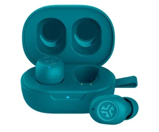 JLab Mini True Wireless Earbuds (IEUEBJBMINIRAQUA124) Zielona - Słuchawki - miniaturka - grafika 3