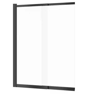 Cersanit S932-142 PARAWAN NAWANNOWY LARGA CZARNY DWUSKRZYD$504OWY 140X115 PRZES SZK$505O TRANS - Parawany nawannowe - miniaturka - grafika 1