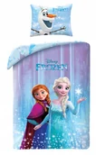 Pościel dla dzieci - Pościel dziecięca Kraina Lodu 140x200 cm Halantex 100% bawełna Frozen Elza - miniaturka - grafika 1