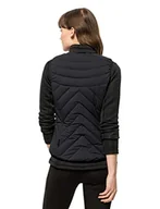 Kamizelki damskie - Jack Wolfskin Damska kamizelka puchowa Athletic, czarna, XXL - miniaturka - grafika 1