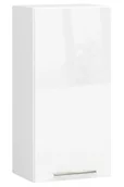 Szafki kuchenne - Nowoczesna górna szafka kuchenna w kolorze biały połysk R8-S59 - miniaturka - grafika 1