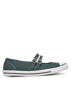 Converse Baleriny Chuck Taylor All Star Dainty Mary Jane A13797C Zielony - Trampki damskie - miniaturka - grafika 1