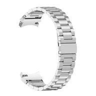 Akcesoria do smartwatchy - Pasek PURO Metal Stainless Band do Samsung Galaxy Watch 4/4 Classic (40/42/44/46mm) Srebrny - miniaturka - grafika 1