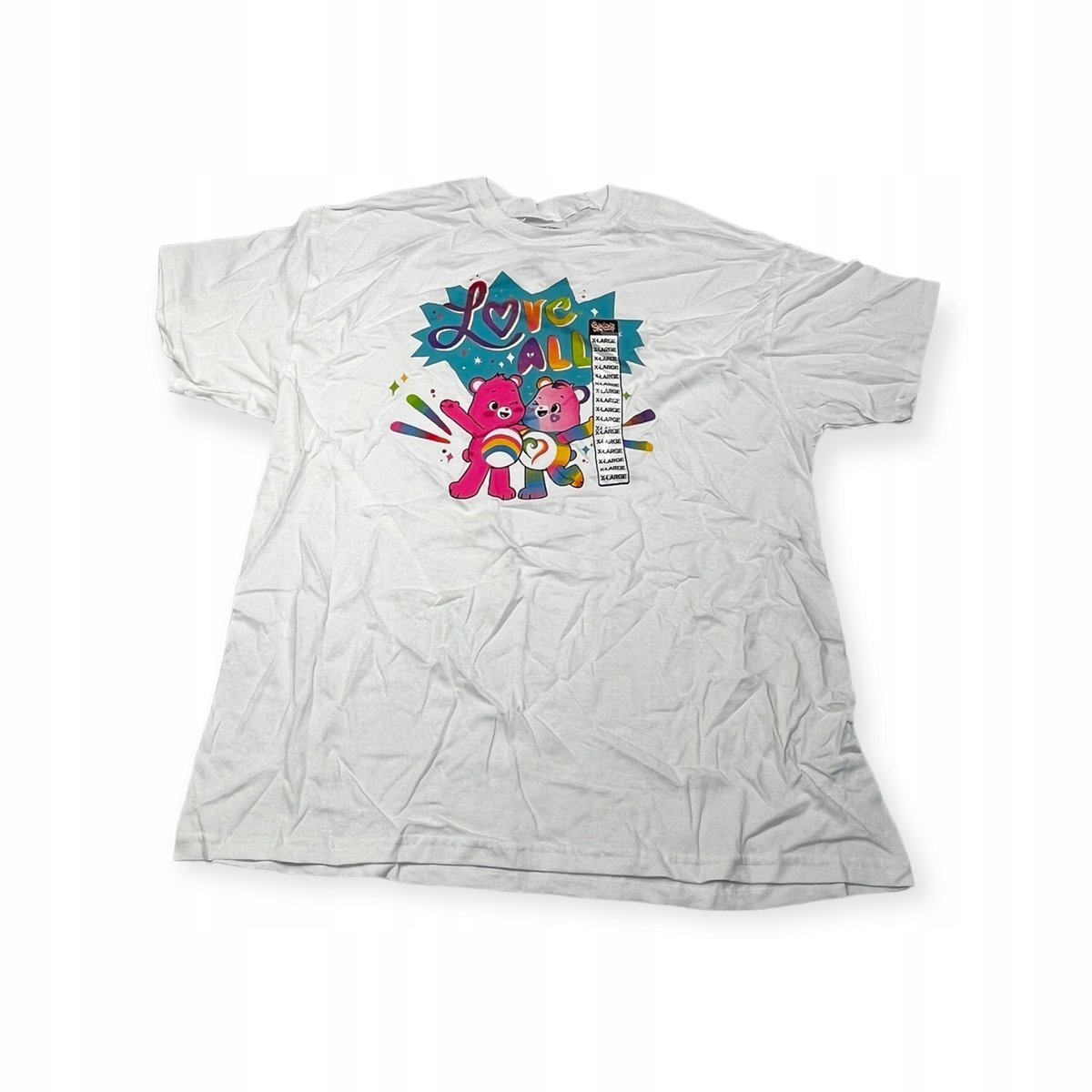 Koszulka T-shirt męski okrągły dekolt SPENCER'S CARE BEARS XL