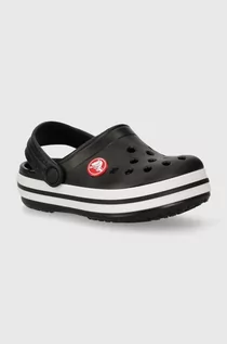 Buty dla dziewczynek - Crocs klapki dziecięce CROCBAND CLOG kolor czarny - grafika 1
