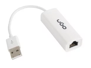 UGO KARTA SIECIOWA UGO UAS-1087 USB 2.0 1X RJ45 100MB NA KABLU - Adaptery i przejściówki - miniaturka - grafika 3