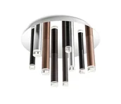 Lampy sufitowe - Redo 01-2042 - LED Plafon MADISON 9xLED/4W/230V chrom błyszczący/czarne/miedź - miniaturka - grafika 1