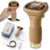 Mikroskopy i lupy - MIKROSKOP CYFROWY EKRAN HD LED ZESTAW EDUKACYJNY KIESZONKOWY DLA DZIECI USB - miniaturka - grafika 1