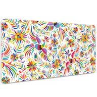 Podkładki na biurko - Podkładka mata ochronna na biurko Ptaki 100x50 cm, Dywanomat - miniaturka - grafika 1