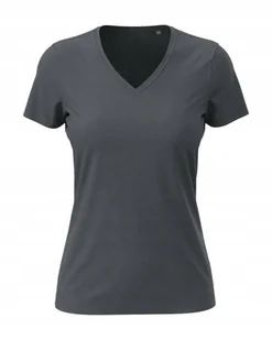 Koszulka damska T-shirt damski Stedman V-neck ST2700 Slate Grey XL - Koszulki i topy damskie - miniaturka - grafika 1