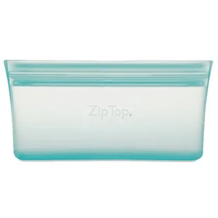 ZIP TOP Torebka śniadaniowa ZIP TOP Z-BAGK-03 Turkusowy - Folia, papier śniadaniowy, serwetki - miniaturka - grafika 1