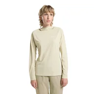 Bluzy damskie - Damska bluza z kapturem Jack Wolfskin PRELIGHT SWIFT HOODY W seal - XS - miniaturka - grafika 1
