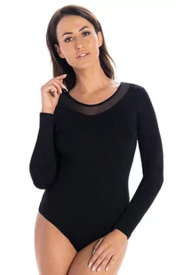 Czarne damskie body z wiskozy Amber, Kolor czarny, Rozmiar L, Teyli - Primodo.com - Body - miniaturka - grafika 1