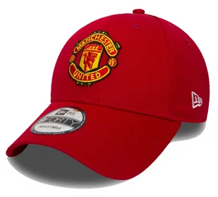 Czapka z daszkiem NEW ERA Manchester United Essential Red 9FORTY Cap - Czapki damskie - miniaturka - grafika 1