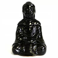 Świeczniki - Kominek Zapachowy Siedzący Budda - Czarny - miniaturka - grafika 1